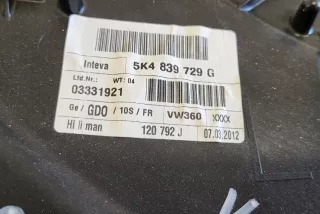 5K4839729G , art14970883 Стеклоподъемник задний левый Volkswagen Golf 5 Арт 14970883, вид 4