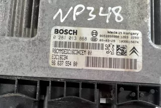 9663755480, 0281013868 , art12545896 Блок управления двигателем Peugeot 207 Арт 12545896, вид 2