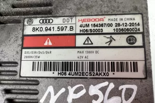 8K0941597B , art12574959 Блок розжига ксенона Audi A3 8P Арт 12574959, вид 3