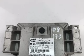 9647498180, 9654722780 , art13548757 Блок управления двигателем Peugeot 307 Арт 13548757, вид 2