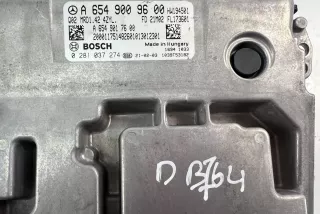 A6549009600, 0281037274 , art13631441 Блок управления двигателем Mercedes B W247 Арт 13631441, вид 2