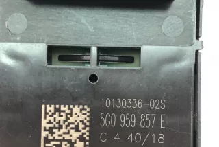 5G0959857E , art13805773 Кнопка стеклоподъемника переднего левого Volkswagen Golf 7 Арт 13805773, вид 2