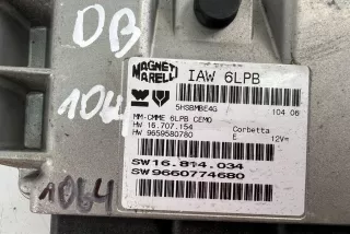 9659580780, 9660774680 , art14097293 Блок управления двигателем Peugeot 407 Арт 14097293, вид 2