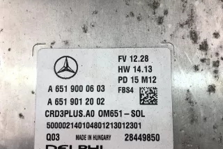 A6519000603, A6519012002 , art15032287 Блок управления двигателем Mercedes C W205 Арт 15032287, вид 2