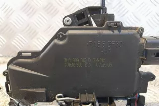 7L0839016D, 991610300, 070909 , art12819275 Замок двери задней правой Volkswagen Golf 5 Арт 12819275, вид 2