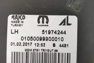 51974244, 01050099900010 , art12559373 Фара левая Fiat Doblo 2 Арт 12559373, вид 15