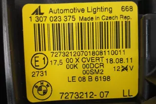 63117273212, 7273212, 1307023375 , art14556877 Фара правая BMW 3 E90/E91/E92/E93 Арт 14556877, вид 2