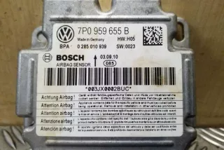 7P0959655B, 0285010939 , art12680898 Блок AirBag Volkswagen Touareg 2 Арт 12680898, вид 3