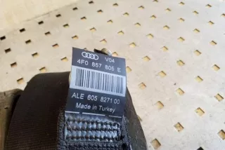 4F0857805E , art12599816 Ремень безопасности задний левый Audi A6 C6 (S6,RS6) Арт 12599816, вид 2