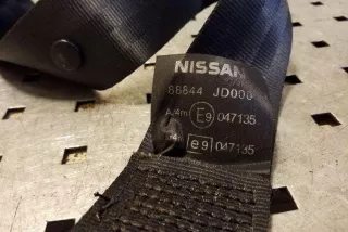 88844JD000, E9047135 , art12667189 Ремень безопасности задний правый Nissan Qashqai 1  Арт 12667189, вид 2