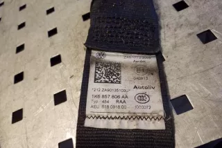 1K6857806AA, 618091800, 193857737A , art12678134 Ремень безопасности задний правый Volkswagen Golf 5 Арт 12678134, вид 2