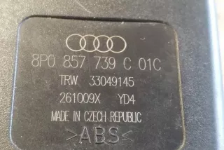 8P0857739C , art12742039 Ремень безопасности задний левый Audi A3 8P Арт 12742039, вид 4