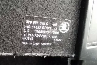 3V9867427AE, 3V9868885C , art12749256 Обшивка багажника Skoda Superb 3 Арт 12749256, вид 4