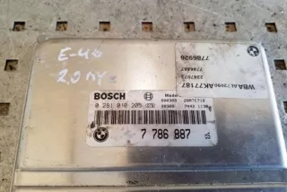 7786887, 0281010205 , art12600499 Блок управления двигателем BMW 3 E46 Арт 12600499, вид 2