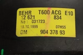 90437893 , art8550265 Сопротивление печки Opel Zafira A Арт 8550265, вид 2