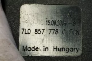 7L0857778C , art8552956 Ремень безопасности передний правый Volkswagen Touareg 1 Арт 8552956, вид 5