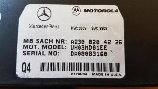 A2308204226 , art3042505 Блок управления телефоном Mercedes CLK W209 Арт 3042505, вид 2