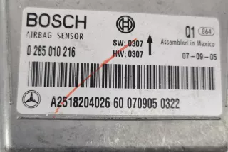A2518204026, 0285010216 , art5618309 Блок AirBag Mercedes R W251 Арт 5618309, вид 2