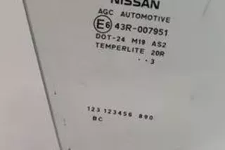 43R007951 , art13038891 Стекло двери передней правой Nissan Juke 1 Арт 13038891, вид 3