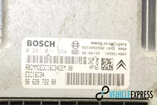 0281011634, 9662872280 , art3049482 Блок управления двигателем Peugeot 307 Арт 3049482, вид 2