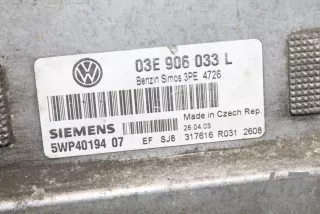 03E906033L , art3050580 Блок управления двигателем Volkswagen Polo 4 Арт 3050580, вид 2