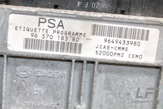 9657018380, 9649433980 , art3051257 Блок управления двигателем Citroen C2  Арт 3051257, вид 2