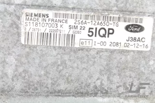 2S6A-12A650-TG , art3051658 Блок управления двигателем Ford Fiesta 4 Арт 3051658, вид 3