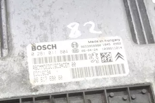 0281011804, 9661769080 , art5587214 Блок управления двигателем Citroen C3 1 Арт 5587214, вид 2