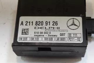 A2118209126, 510080420 , art5663103 Блок управления сигнализацией Mercedes SLK r171 Арт 5663103, вид 3