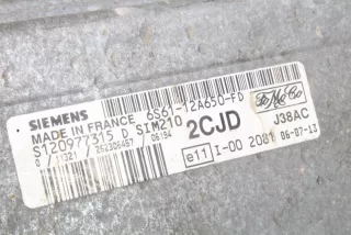 6S61-12A650-FD, S120977315D , art9147641 Блок управления двигателем Ford Fiesta 7 Арт 9147641, вид 2