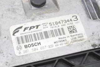 0261S04657, 51847344 , art9260156 Блок управления двигателем Fiat Grande Punto Арт 9260156, вид 2