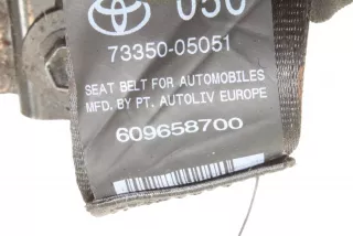 7335005051 , art9704517 Ремень безопасности задний правый Toyota Avensis 3 Арт 9704517, вид 4