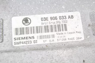 03E906033AB , art9716852 Блок управления двигателем Skoda Fabia 2 Арт 9716852, вид 4