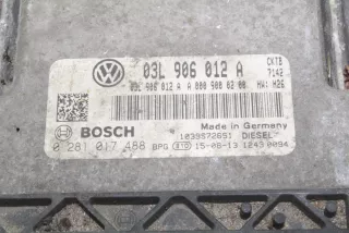 03L906012A, 0281017488 , art9718678 Блок управления двигателем Volkswagen Crafter 1 Арт 9718678, вид 4