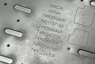 749026630R, 749024222R, 749024546R , art Коврики в салон Dacia Logan 2 restailing Арт , вид 6