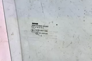 12772869, E243R-001106 , art12501863 Стекло двери передней правой Saab 9-5 2 Арт 12501863, вид 4