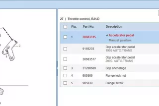 30683515 , art13894731 Педаль газа Volvo S80 1 Арт 13894731, вид 4
