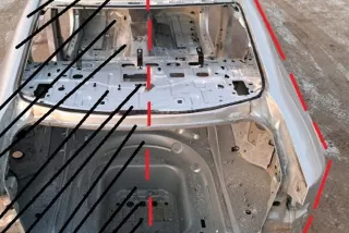 RearRightSideWing , art Крыло заднее правое Jaguar XF 260 Арт , вид 4