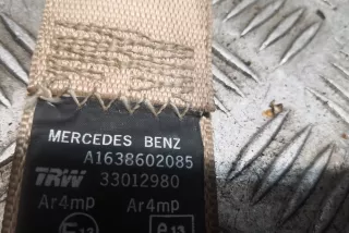 1638602085, A1638602085 , art13249052 Ремень безопасности задний правый Mercedes ML W163 Арт 13249052, вид 4