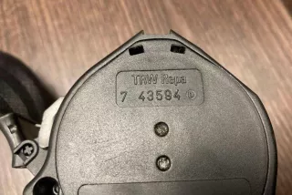 743594, 191857827 , art13662176 Ремень безопасности задний правый Volkswagen Polo 4 Арт 13662176, вид 4