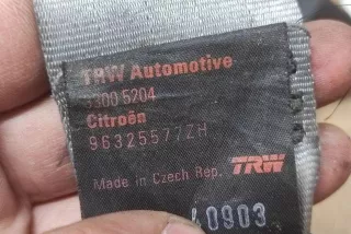 33005204, 96325577ZH , art13372085 Ремень безопасности задний левый Citroen C5 1 Арт 13372085, вид 5