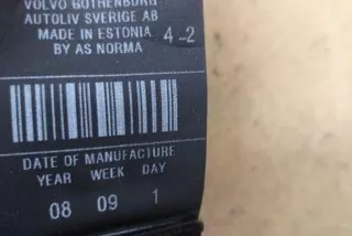 6061536R0C , art13376942 Ремень безопасности задний правый Volvo V70 2 Арт 13376942, вид 2