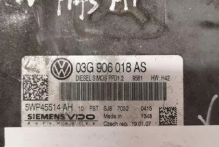 5WP45514AH, 03G906018AS , art13378277 Блок управления двигателем Volkswagen Passat B6 Арт 13378277, вид 4