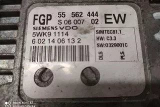 55562444, 5WK91114 , art13385123 Блок управления двигателем Opel Zafira B Арт 13385123, вид 4