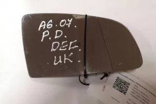 408574, 408104, 408122 , art13394557 Стекло зеркала наружного правого Audi A6 C6 (S6,RS6) Арт 13394557, вид 1