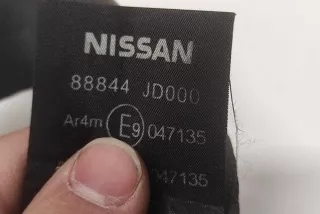 88844JD000, 5082583 , art13398832 Ремень безопасности задний левый Nissan Qashqai 1  Арт 13398832, вид 3