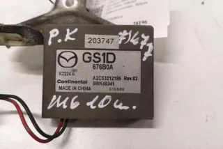 GS1D676B0A , art13400727 Блок ручника (стояночного тормоза) Mazda 6 2 Арт 13400727, вид 2