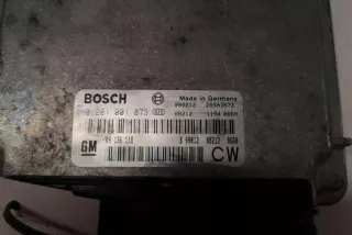 0281001873, 09136118 , art13405496 Блок управления двигателем Opel Vectra B Арт 13405496, вид 4