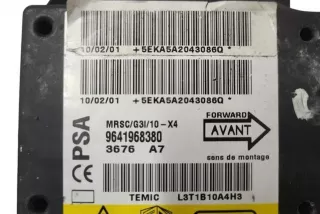9641968380, 3676A7 , art13423936 Блок AirBag Citroen C5 1 Арт 13423936, вид 4