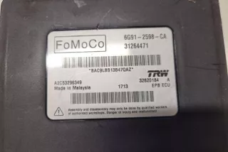 6G912598CA , art13451787 Блок ручника (стояночного тормоза) Volvo XC90 1 restailing Арт 13451787, вид 3